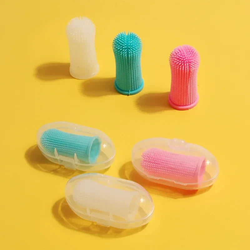 Silicone Pet Finger Toothbrush