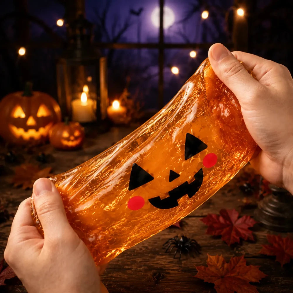 Ghost Dumpling Fidget Squeeze Toy