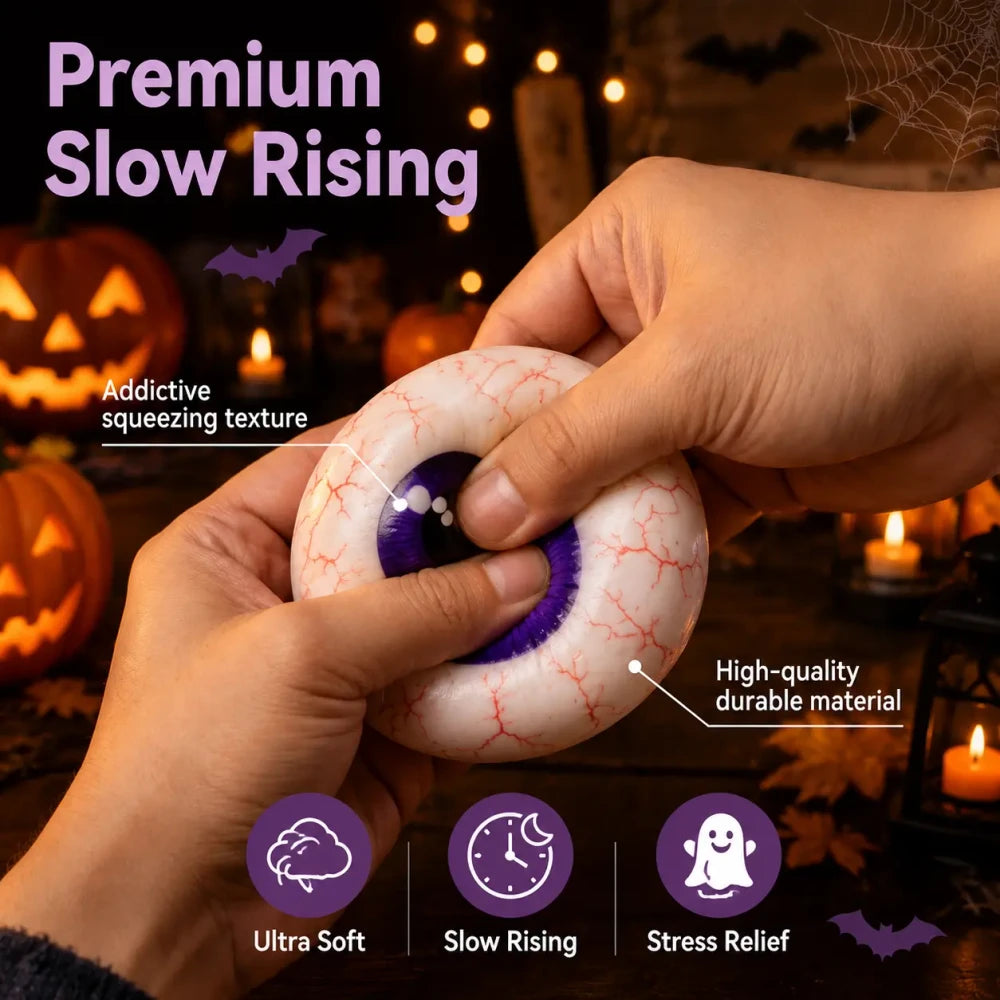 Ghost Dumpling Fidget Squeeze Toy